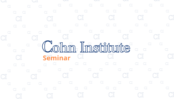 Research Seminar 30.5.2022: Funkenstein Lecture